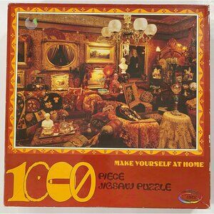 Ceaco Make Yourself At Home 1000 Piece 27" x 20" Puzzle: NEW / SEALED - Ages 12+